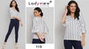 Ladyview Topsy 4 Fancy Casual Party Wear Western Top Collection